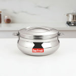 Load image into Gallery viewer, Stainless steel Max Fresh insulated hotpot with lid on white kitchen counter