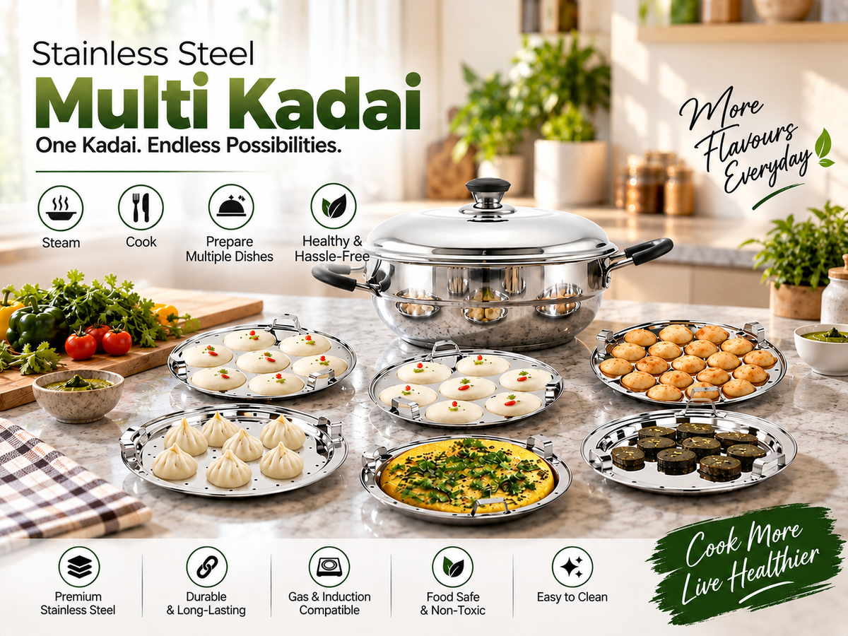 Best Stainless Steel Multi Kadai in India: The Complete MaxFresh Buying Guide