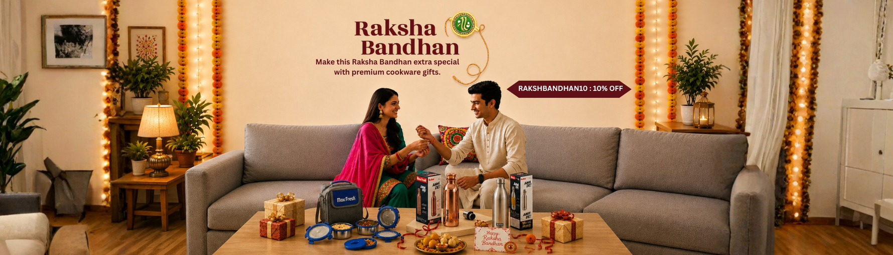 Stainless Steel Gifts for Raksha Bandhan 2026: Why MaxFresh Kitchenware Is the Gift That Lasts a Lifetime