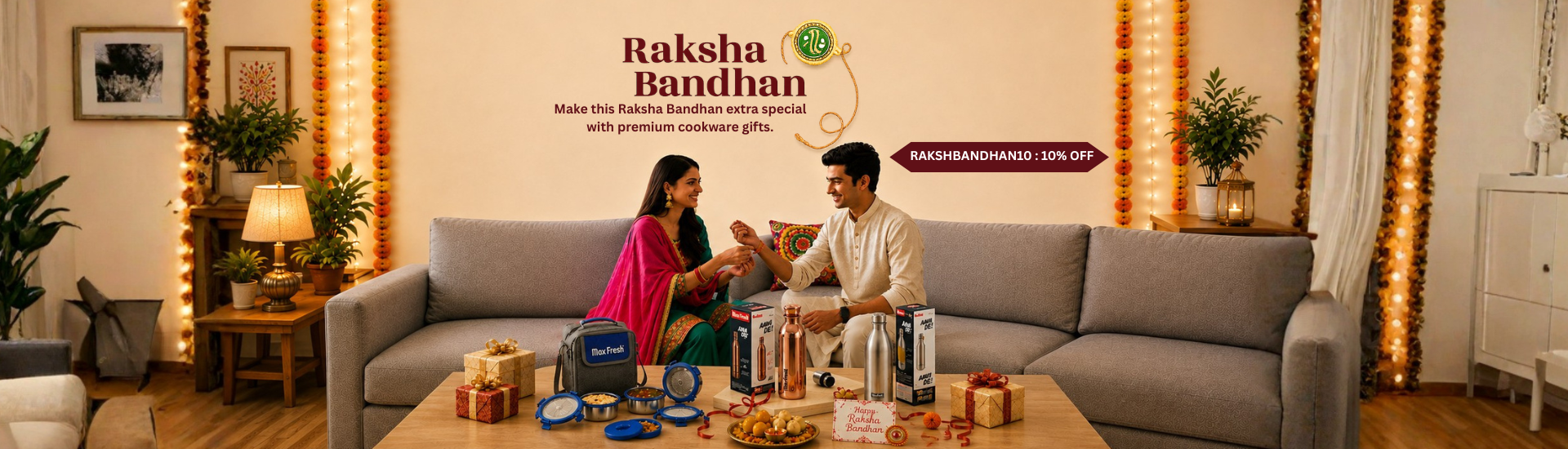 Stainless Steel Gifts for Raksha Bandhan 2026: Why MaxFresh Kitchenware Is the Gift That Lasts a Lifetime
