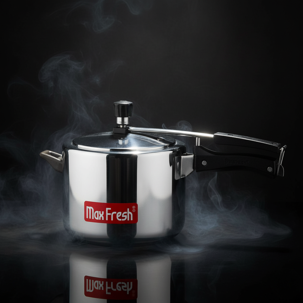 MaxFresh Triply Inner Lid Straight Pressure Cooker