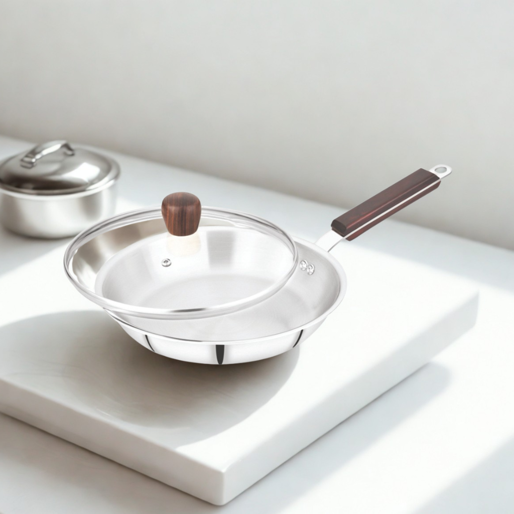 Maxfresh Triply Frypan with Glass Lid