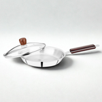 Load image into Gallery viewer, Maxfresh Triply Frypan with Glass Lid
