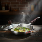 Load image into Gallery viewer, Maxfresh Triply Frypan with Glass Lid
