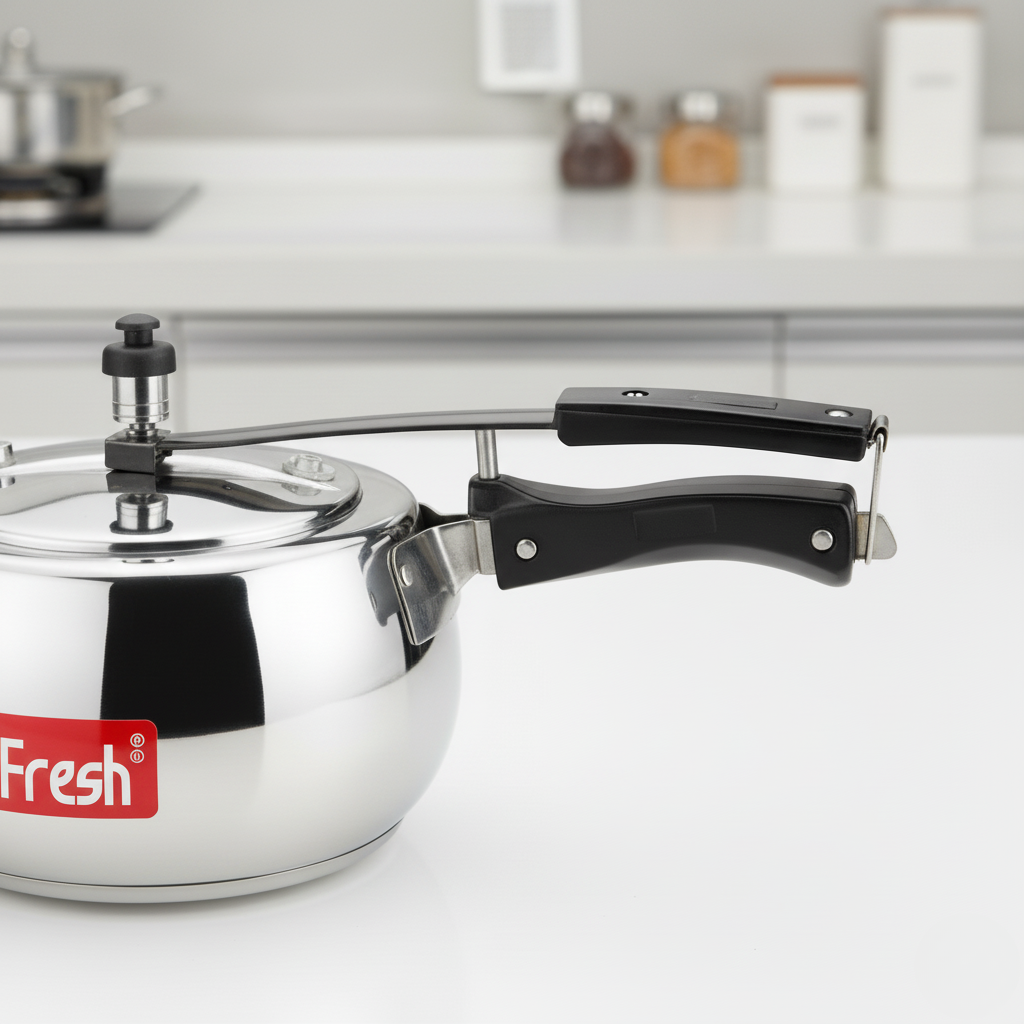 MaxFresh Royal Stainless Steel Inner Lid Belly Sandwich Bottom