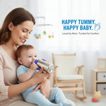 Load image into Gallery viewer, Smiling mother feeding baby with stainless steel bottle in cozy nursery with rocking chair